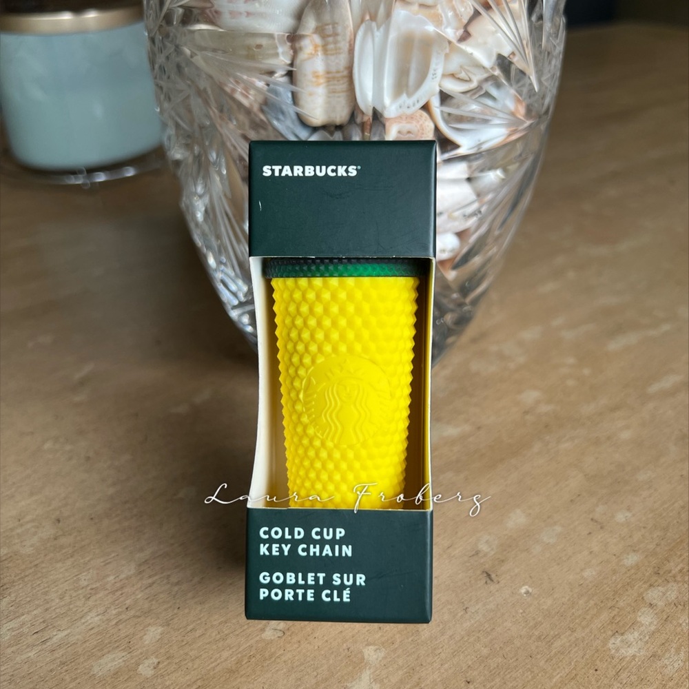 Starbucks Hawaii Pineapple Studded Keychain